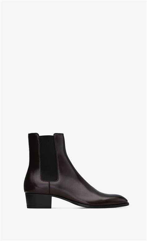 ysl chelsea boot celebrity|wyatt 30 leather chelsea boots.